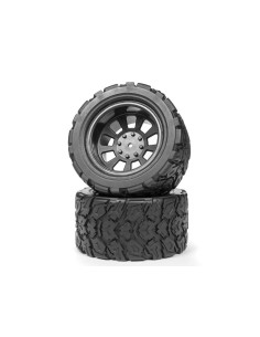 MOUNTED TIRES AND WHEELS