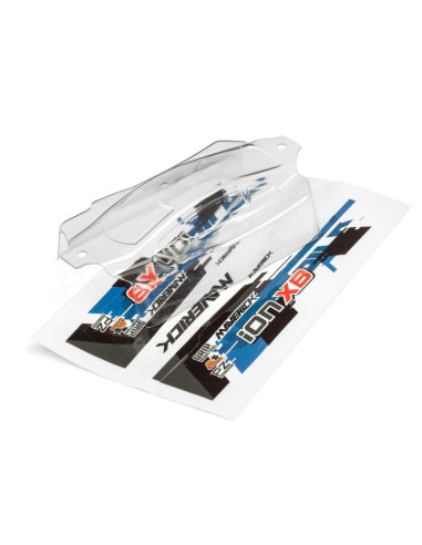 CLEAR TRUGGY BODY WITH DECALS (ION XB)