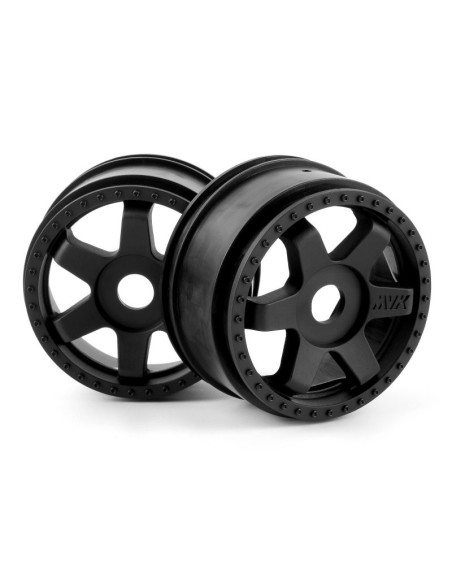 QuantumR Race Truck Wheel (Black/2pcs)
