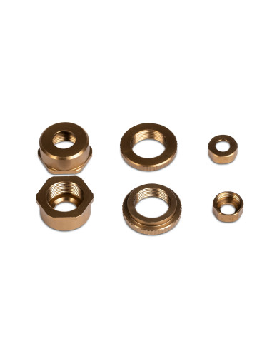 Aluminum Shock Cap Set