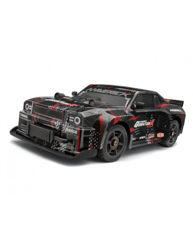 QuantumR Flux 4S 1/8 4WD Muscle Car - Black/Red