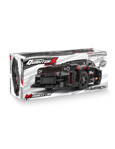 QuantumR Flux 4S 1/8 4WD Muscle Car - Black/Red