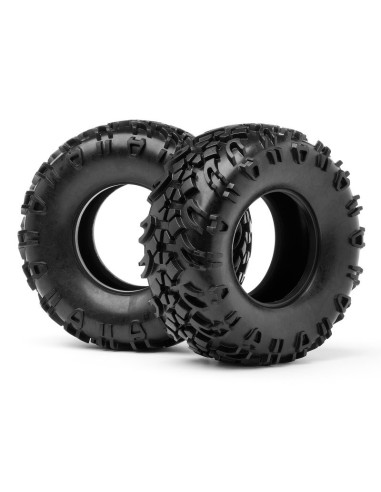 Tyre w/Inserts 2pcs (Scout RC)