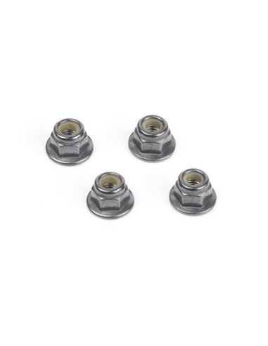 Maverick Flanged Lock Nut M3 4pcs