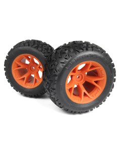 Mounted Linebacker Tire on...