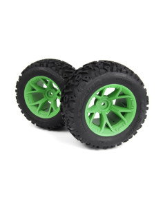 Mounted Linebacker Tire on...