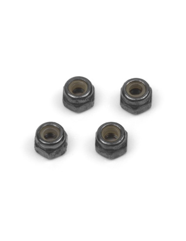 Flanged Lock Nut M2.5 (4pcs)
