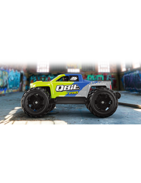 Maverick RC Qbit MT Pro 1/16th Monster Truck - Fluoro Green