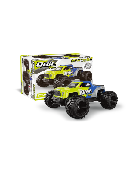 Maverick RC Qbit MT Pro 1/16th Monster Truck - Fluoro Green