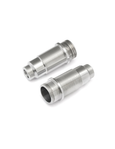 Aluminum Shock Body Set (Silver/2pcs)