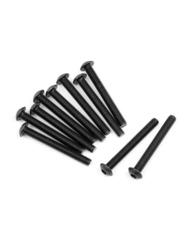Button Head Screw M3x24mm (10pcs)