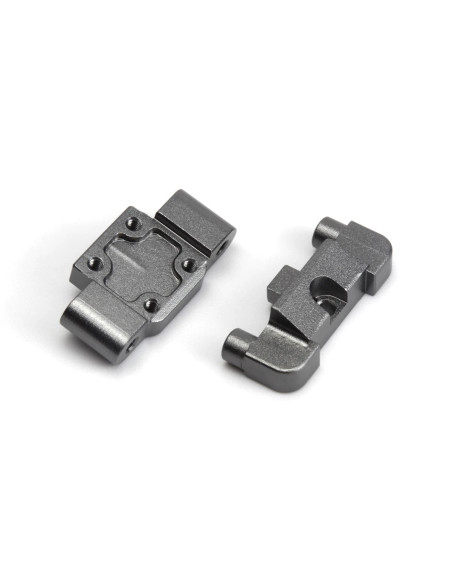 Aluminum Front Pivot Block Set (Grey)