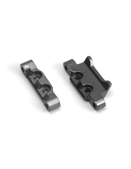 Aluminum Rear Pivot Block Set (Grey)