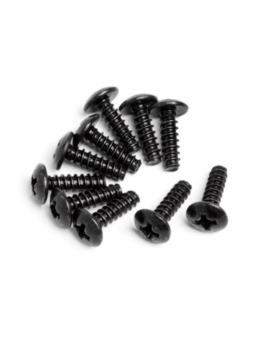 Round Head SelfTapping Screw M3x10mm (10Pcs)