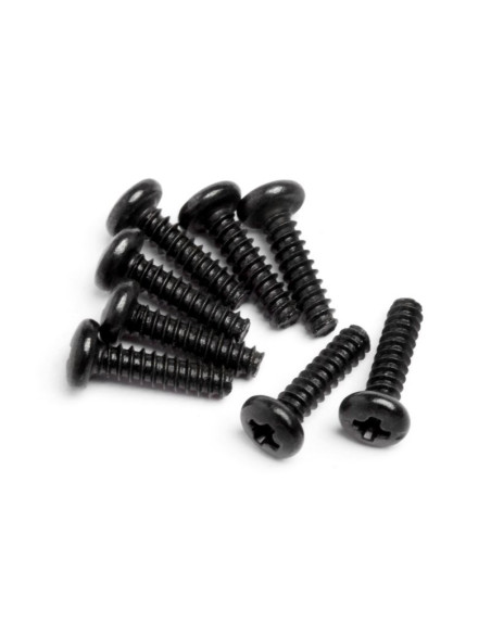 Round Head Screw M2x8mm (8Pcs)