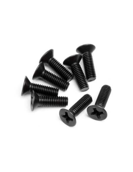Countersunk Screw M3x10mm (8Pcs)