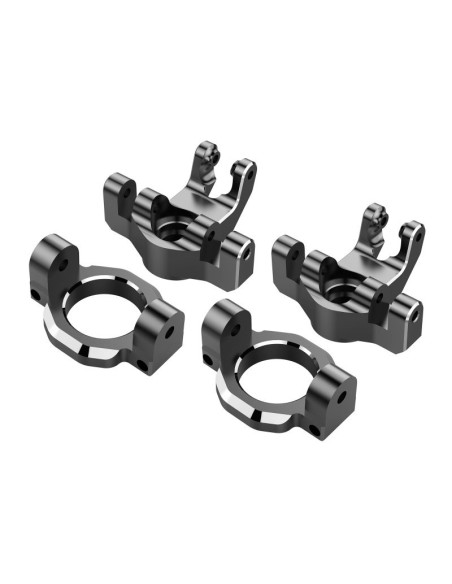 Metal Upright Set (4pcs-Front-Grey)