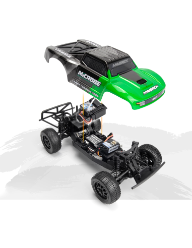 Maverick RC Microbe SC 1-24th Short Course - Green