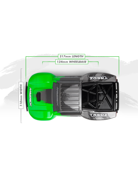Maverick RC Microbe SC 1-24th Short Course - Green