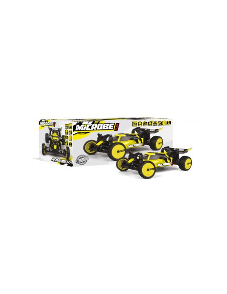 Maverick RC Microbe Flux 1-24th Buggy - Yellow
