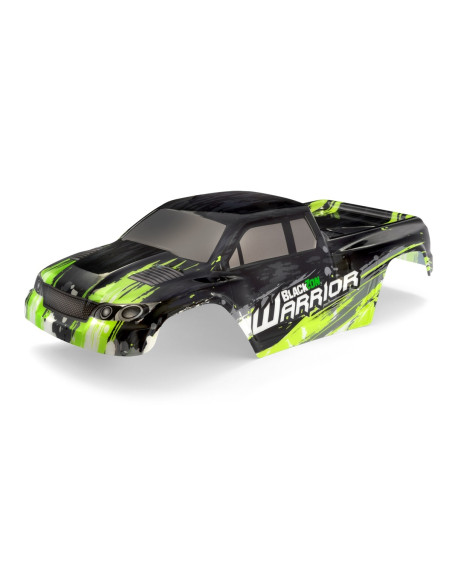 Blackzon Warrior Bodyshell Black/Green
