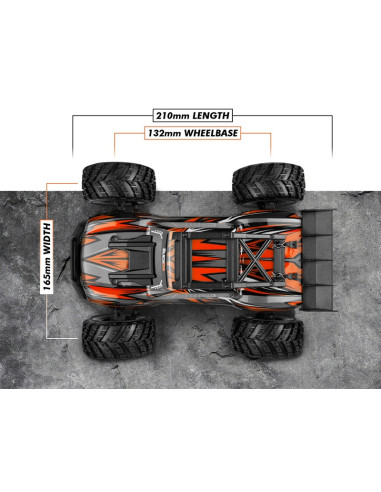 BLACKZON Spryte ST 1-20 4WD Electric Stadium...