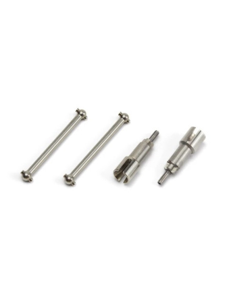 Rear Axle and Drive Shafts (Steel/2pcs)