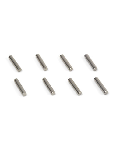 Wheel Hex Pins 2×10mm (8pcs)