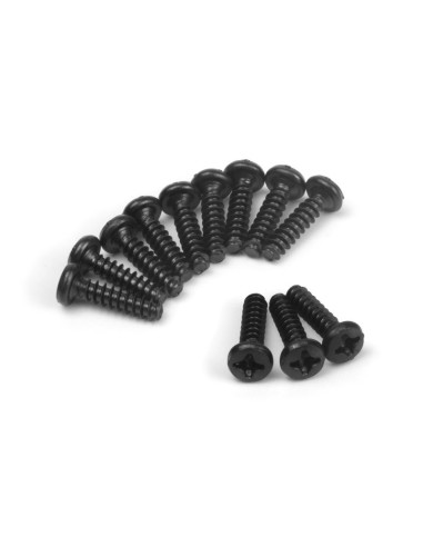 Pan Head Tapping Screws PBHO3×12mm (12pcs)