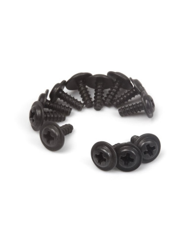 Flange Tapping Screws PWAO2.3×7mm (12pcs)