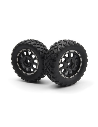 Assembled Wheel & Tyre Set (2pcs)