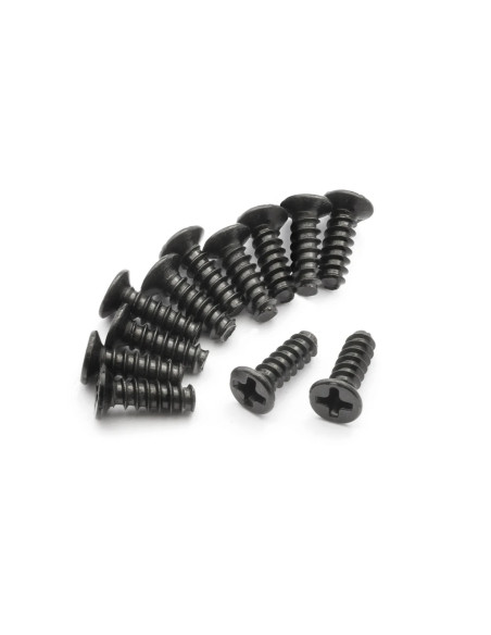 BLACKZON Countersunk Self Tapping Screws KBHO2.6x8m (12pcs)