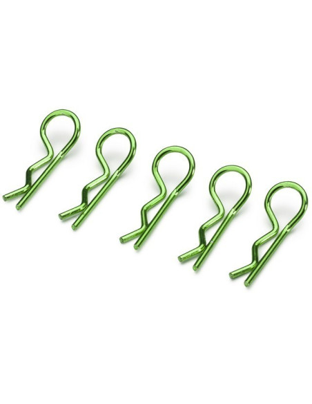 Body Clips small/green (10 pcs)