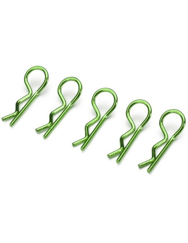 Body Clips medium/green (10 pcs)