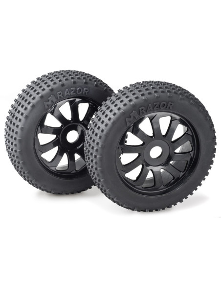 "Wheel Set Buggy ""Razor"" 10 Spoke / Dirt black"