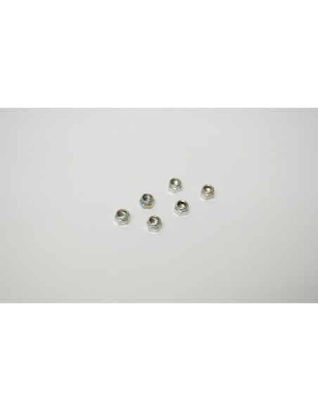 Nylon Lock Nut M3 (6) AB2.8 BL