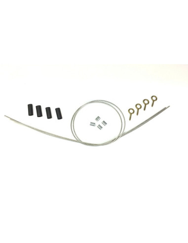 Steel rope for car front bonnet