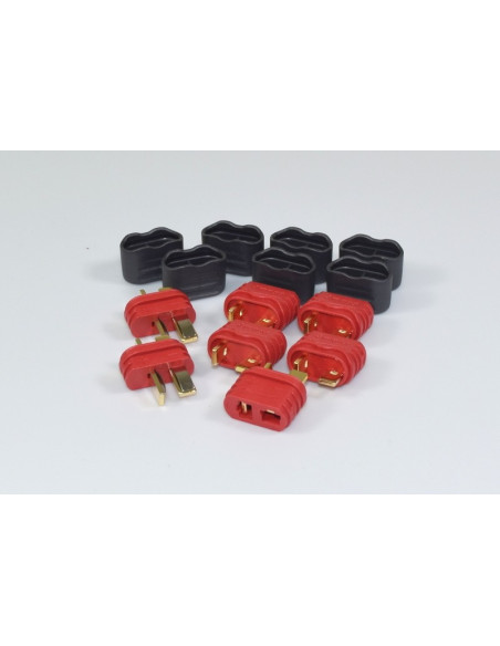T-plug Set 2x Male - 5x Female