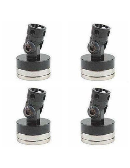 Magnetic body mount system, black (single post)