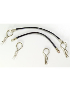 Body Clips 1:10  with Rope,...