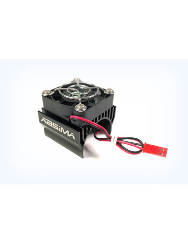 Metal Top Heatsink with fan for 1:8 up to ø40mm...