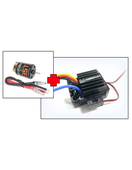 Electric Motor "Thrust B-Spec" 35T + 1:10 Brushed ESC