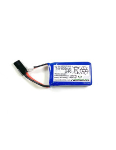 Battery 7.4V 800mAh LiPo