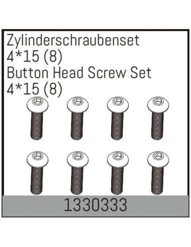 Button Head Screw Set 4*15
