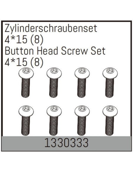 Button Head Screw Set 4*15