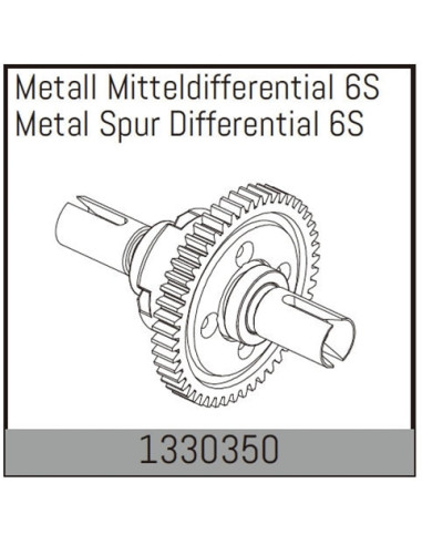 Metal Spur Differential 6S