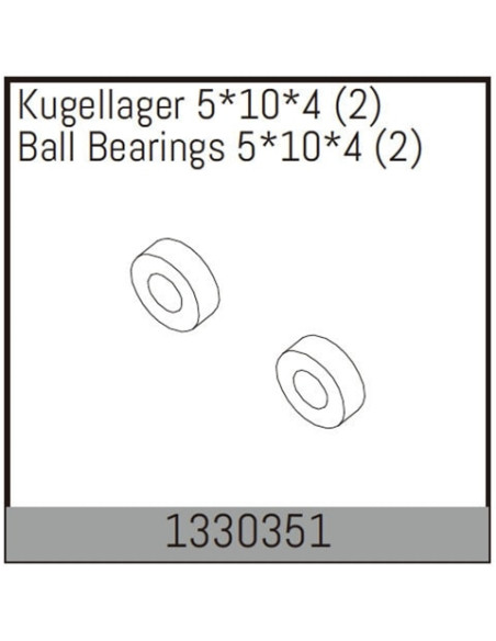 Ball Bearings 5*10*4