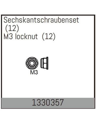 M3 locknut