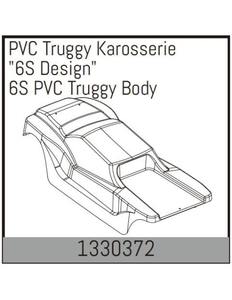6S PVC Truggy Body