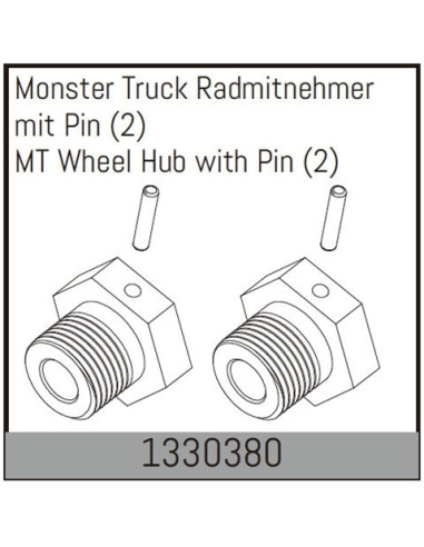 MT Wheel Hub with Pin